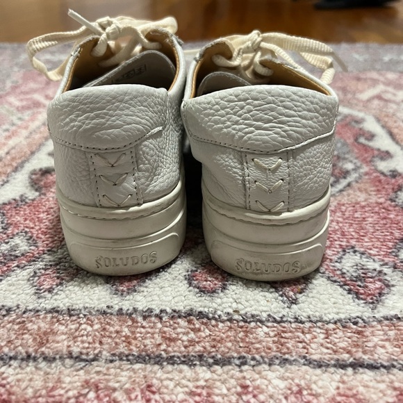 Soludos Ibiza platform leather sneakers - Picture 4 of 4